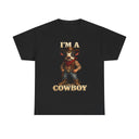 I’m a Cowboy T-Shirt — Cute Cow Cowboy Graphic Tee